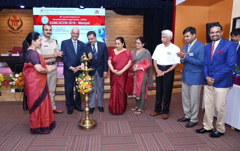 26th Annual Conference of Karnataka Medico Legal Society (KAMSCON - 2018) inaugurates at Manipal